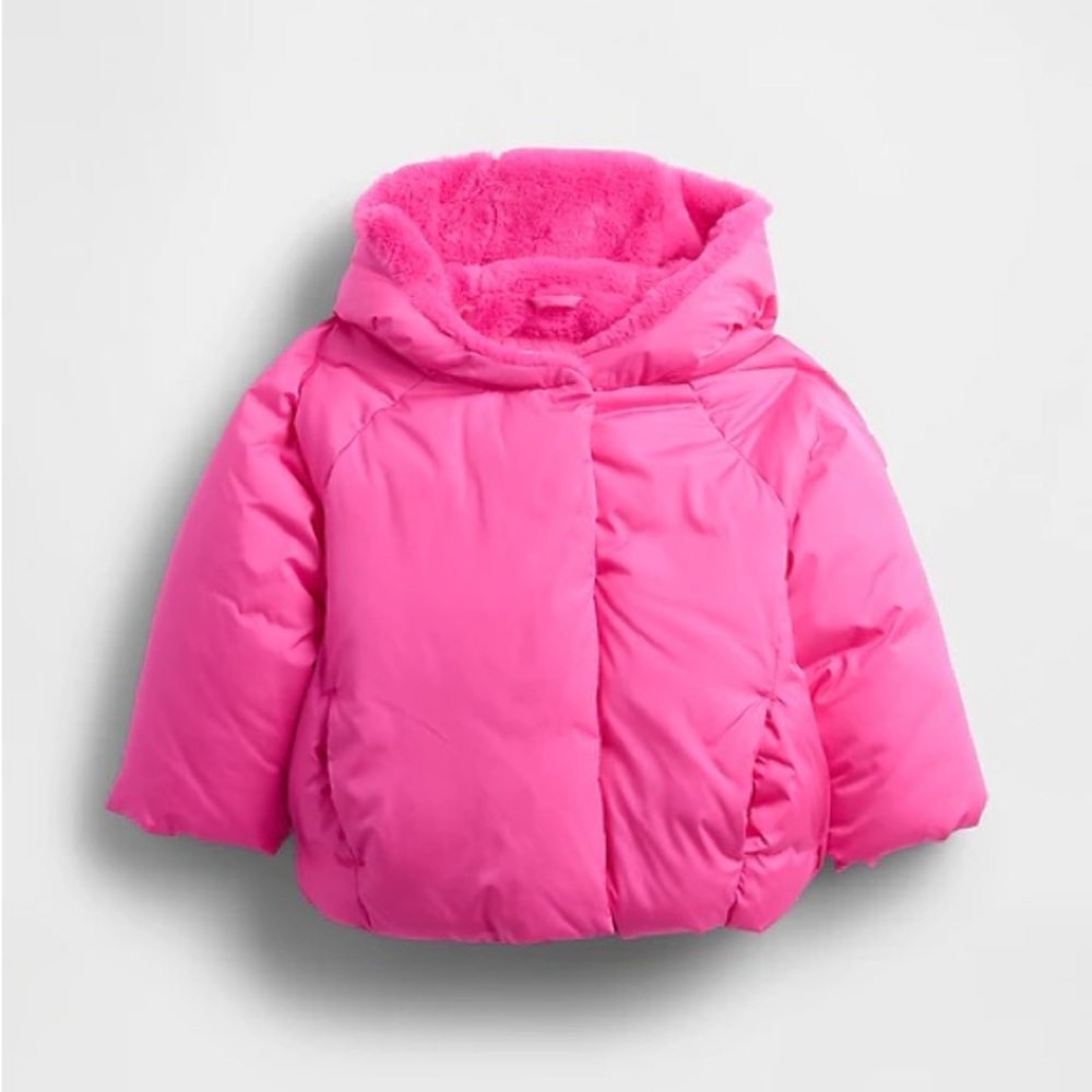 Gap Kids Pink Puffer Jacket